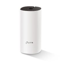 TP-Link Deco E4 (1-pack) Dual-band (2.4 GHz/5 GHz) Wi-Fi 5 (802.11ac) White, Gray Indoor