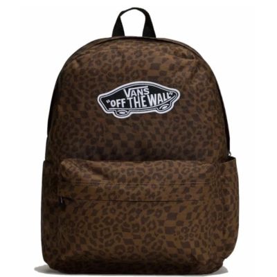 Vans Old Skool Classic Backpack 22L Youth School Backpack Leopard Print - VN000H4Y7UG1