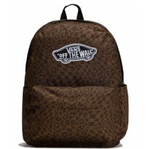 Vans Old Skool Classic Backpack 22L Youth School Backpack Leopard Print - VN000H4Y7UG1