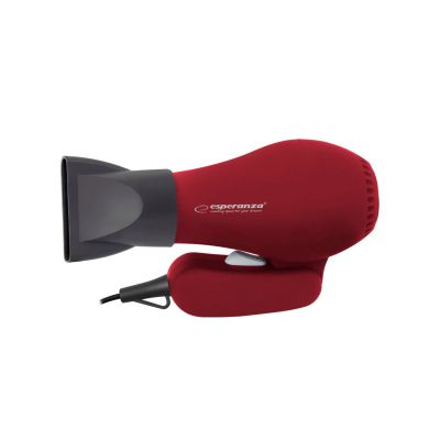 6. Esperanza AURORA EBH003R hair dryer (750W; red)