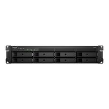Synology RackStation RS1221+ NAS Rack Server (2U) Ryzen Embedded V1500B 4 GB DDR4 0 TB DiskStation Manager Black
