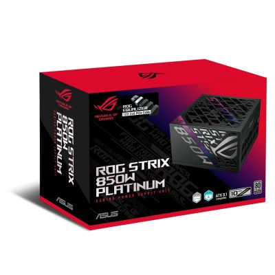 11. ASUS ROG -STRIX-850P-GAMING-E Power Supply Module 850 W 20+4 pin ATX ATX Black