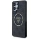 2. Guess 4G Glitter Triangle Buttons MagSafe Case for Samsung Galaxy S25 Ultra Black