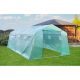 14. GREENHOUSE GARDEN TUNNEL 300x600x200CM PE STRUCTURE STEEL GREEN