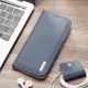 9. Dux Ducis Hivo Leather Flip Cover Genuine Leather Wallet For Cards And Documents Samsung Galaxy S22 + (S22 Plus) Blue
