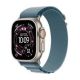 Apple Watch Ultra 3 GPS + Cellular 49mm Natural Titanium Case with Light Blue Alpine Loop - Large
