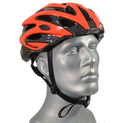 6. DUNLOP MTB RED ADJUSTABLE CYCLING HELMET S. M (55-58CM)