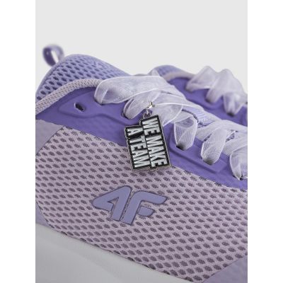 9. Children's sports shoes with a breathable upper 4F 4FJRSS25FSPOF192-52S