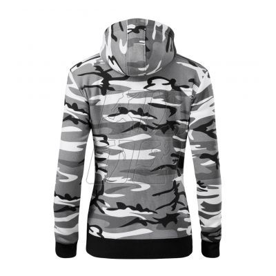 3. Malfini Camo Zipper Sweatshirt W MLI-C2032