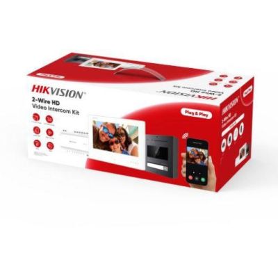 Hikvision DS-KIS704EY/Aluminum video intercom kit