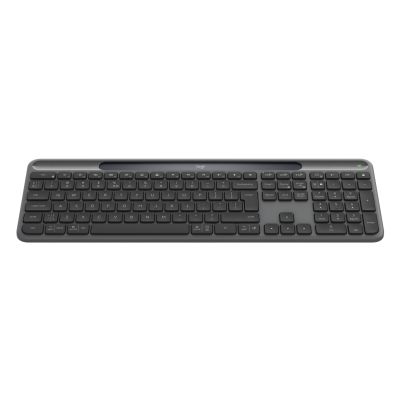4. Logitech Signature Slim Solar+ K980 Keyboard Universal RF Wireless + Bluetooth QWERTY UK International Graphite