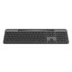 4. Logitech Signature Slim Solar+ K980 Keyboard Universal RF Wireless + Bluetooth QWERTY UK International Graphite