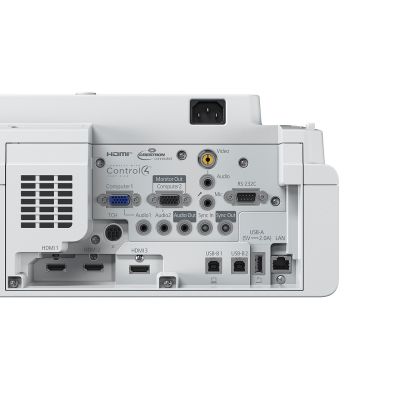 12. Epson EB-770Fi data projector, ultra-short-throw projector, 4100 ANSI lumens, 3LCD, 1080p (1920x1080), White