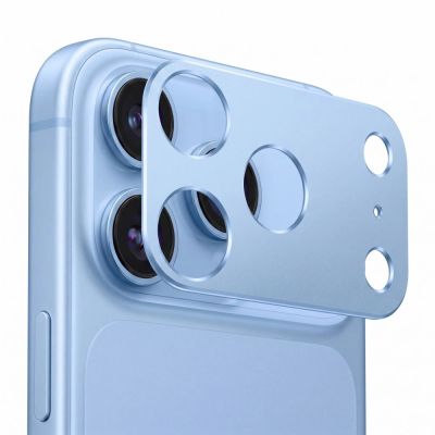 4. Tech-Protect Camalloy Fit+ Camera Module Cover for iPhone 18 Pro Max – Light Blue
