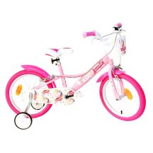 CHILD BICYCL UNICORN 16 77440 WH/PNK
