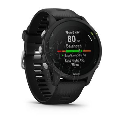 3. Garmin Forerunner 255 Music Black Sports Watch