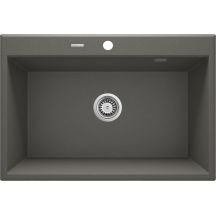 Deante Eridan Single-bowl granite sink without drainer - anthracite ZQE_T103
