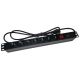 Alantec 19" 230V Power Strip – 7 Outlets (Type E – CEE 7/5), with LED Switch, Overload Protection, 1.8 m CEE 7/7 Cable (PZ071U)