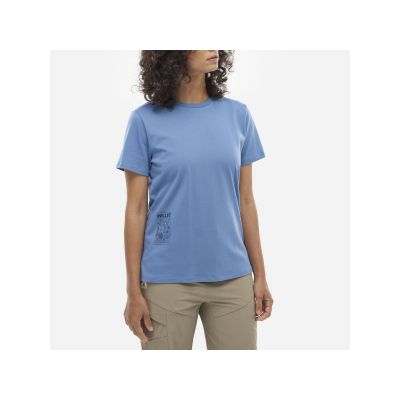 2. MILLET Chamonix Flower Ts Ss W Women's T-shirt Blue