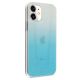 4. Mercedes Transparent Line Case for iPhone 12 mini - Blue