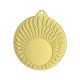 3. Gold medal with space for a 25 mm emblem - steel