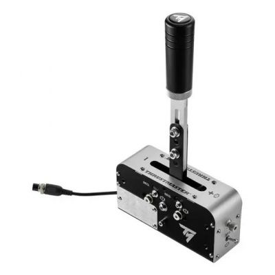 8. Thrustmaster 4060306 Game Controller Black, Silver USB Handbrake PC, PlayStation 4, PlayStation 5, Xbox One, Xbox One S, Xbox One X, Xbox Series S, Xbox Series X