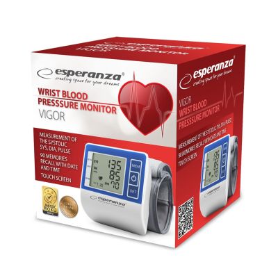 8. Esperanza VIGOR ECB001 Wrist Blood Pressure Monitor
