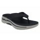 3. Skechers Go Walk Arch Fit San M 229022-BKGY Flip-Flops