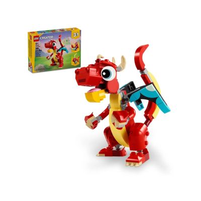 3. LEGO Creator 31145 Red Dragon