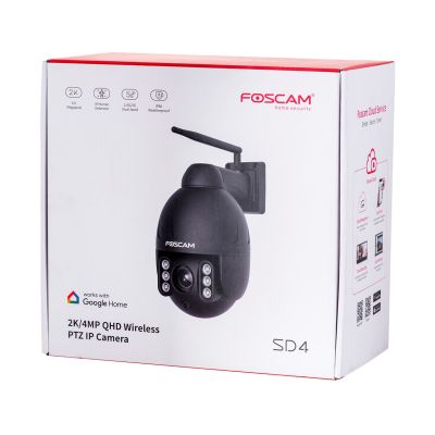 18. Foscam SD4 4MP WiFi IP surveillance camera