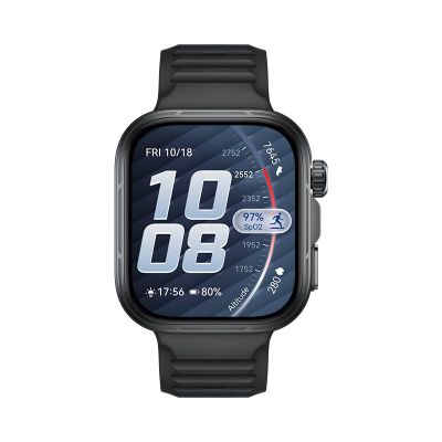 4. Huawei WATCH Fit 5 Pro 4.88 cm (1.92") AMOLED 44.5 mm Digital 480 x 408 px Touchscreen Black GPS