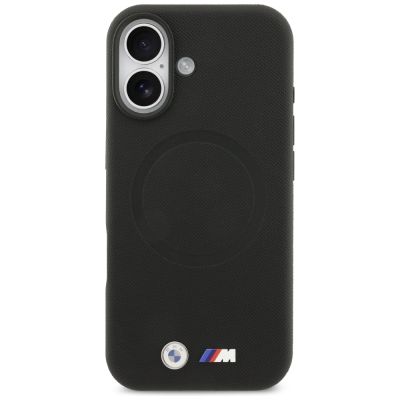 3. BMW M FW Metal Logo MagSafe Case for iPhone 17 - Black