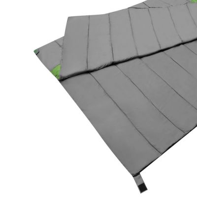 4. NILS Camp NC2011 gray-green sleeping bag