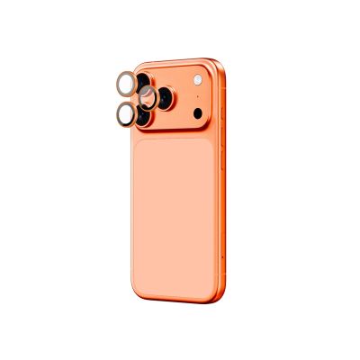 AmazingThing Lens Glass for iPhone 17 Pro / Pro Max - with Orange Frame