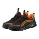 S1 SR Neo Air Work Shoes, Steel Toe, Orange, Size 45