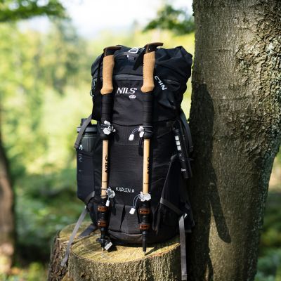 15. NC1938 BLACK KJOLEN TOURIST BACKPACK 40L NILS CAMP