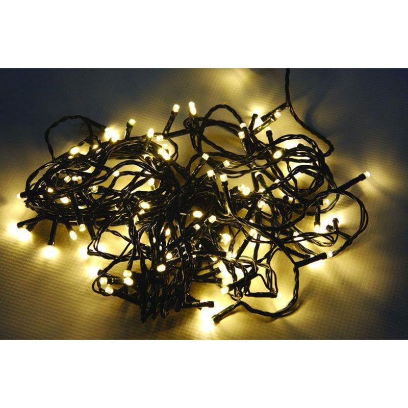 5. CHRISTMAS TREE LIGHTS LIGHT CHAIN 120 LED WARM WHITE