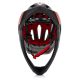 26. Meteor Lupus S Full-Face Bike Helmet 48-52 cm Black/Red