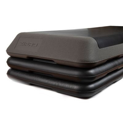 3. ZIPRO 5901793678627 aerobic step Black 250 kg Adjustable height