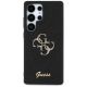 3. Guess Fixed Glitter Big 4G Metal Logo case for Samsung Galaxy S25 Ultra black