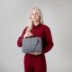 7. Wozinsky WTNP-11G 10-11" Laptop Bag with Retractable Handle - Gray