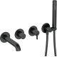 Deante SILIA BQSN18P 4-hole concealed bathtub tap