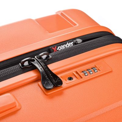 8. SwissBags Tourist Large Suitcase 77cm Orange