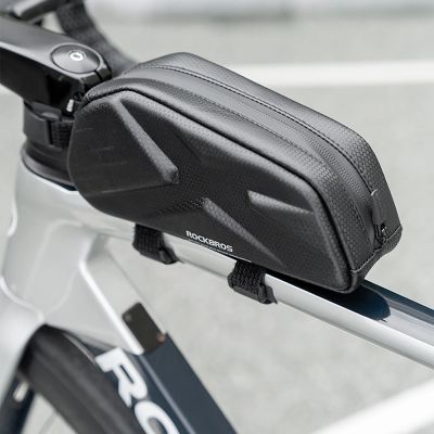 9. Rockbros Bike Bag, Rigid, Frame, Top Tube, 1.4l - Black