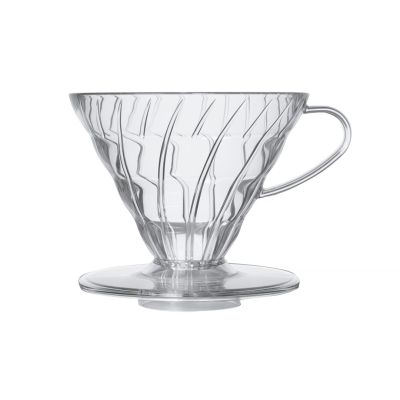 2. Hario Plastic Drip V60-02 - Clear