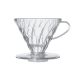 2. Hario Plastic Drip V60-02 - Clear