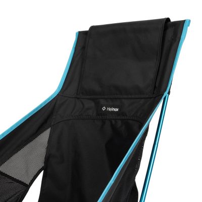 3. Helinox Chair One Highback (RE) 4-Leg Camping Chair Black, Blue