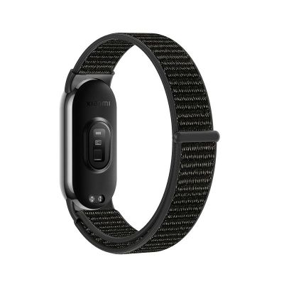 5. Tech-Protect Nylon Strap for Xiaomi Smart Band 8 / 8 NFC - Black