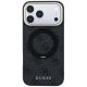 3. Guess Ring Stand 360 4G Classic Logo MagSafe Case for iPhone 17 Pro / 18 Pro - Black