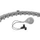 13. HULA HOP WITH MASSAGER AND WEIGHT GREY ENERO FIT